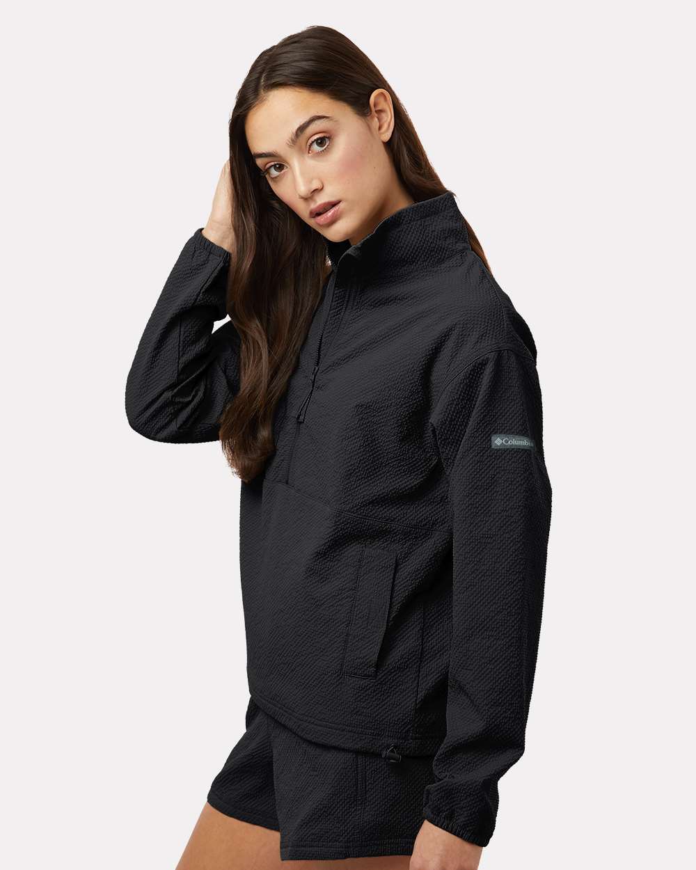 Columbia Ladies Summer 1/4 Zip- Black - MCI SPORTS