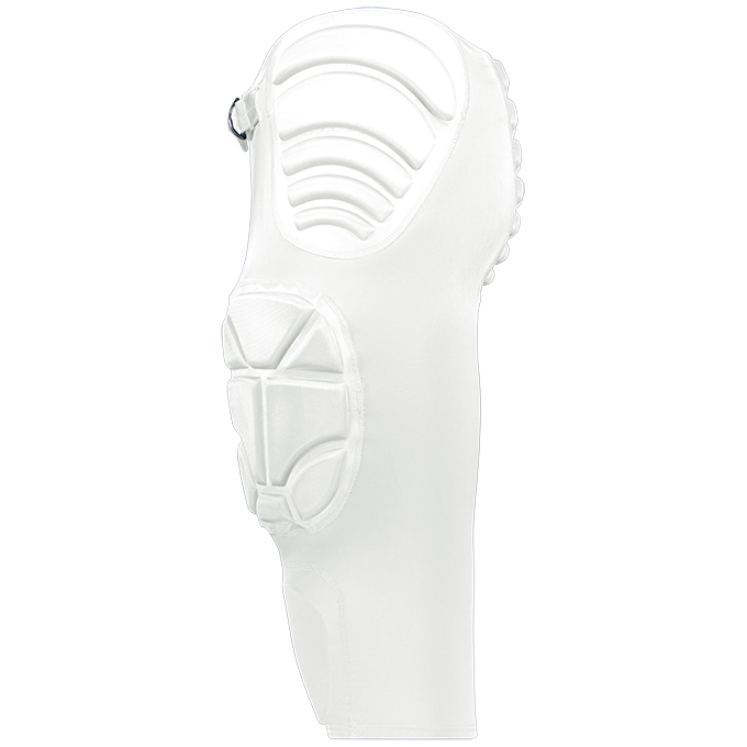 Alleson Youth Integrated Football Pants (Pads Sewn In) White - MCI SPORTS