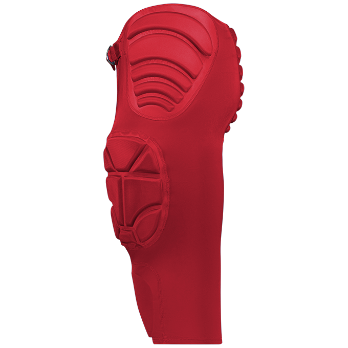Alleson Youth Integrated Football Pants (Pads Sewn In) Red - MCI SPORTS