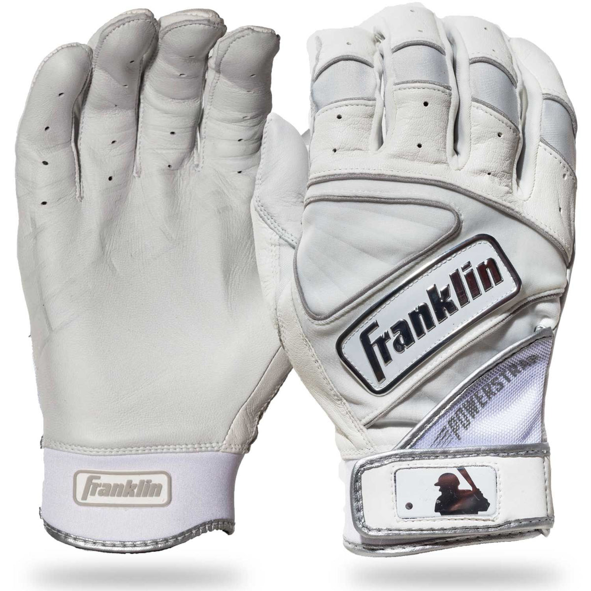 Franklin Powerstrap Chrome Batting Gloves - (20491F) Peligro Sports