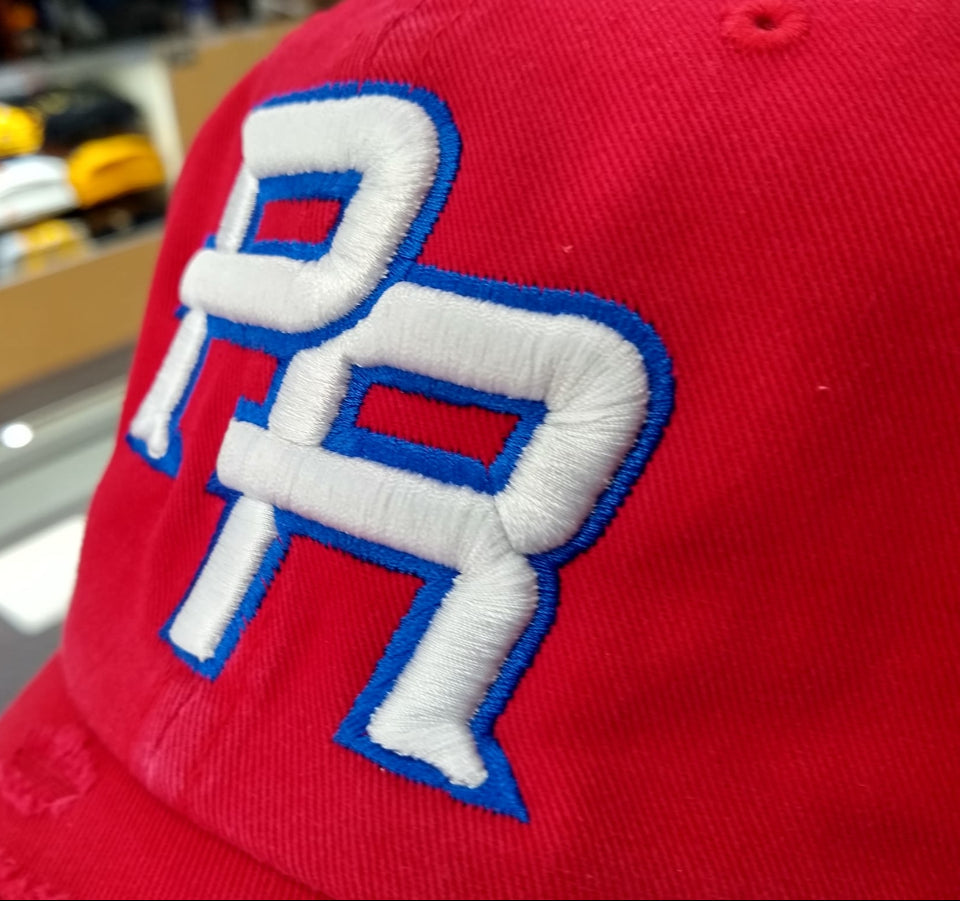 Puerto Rico Vintage Red Hats Peligro Sports