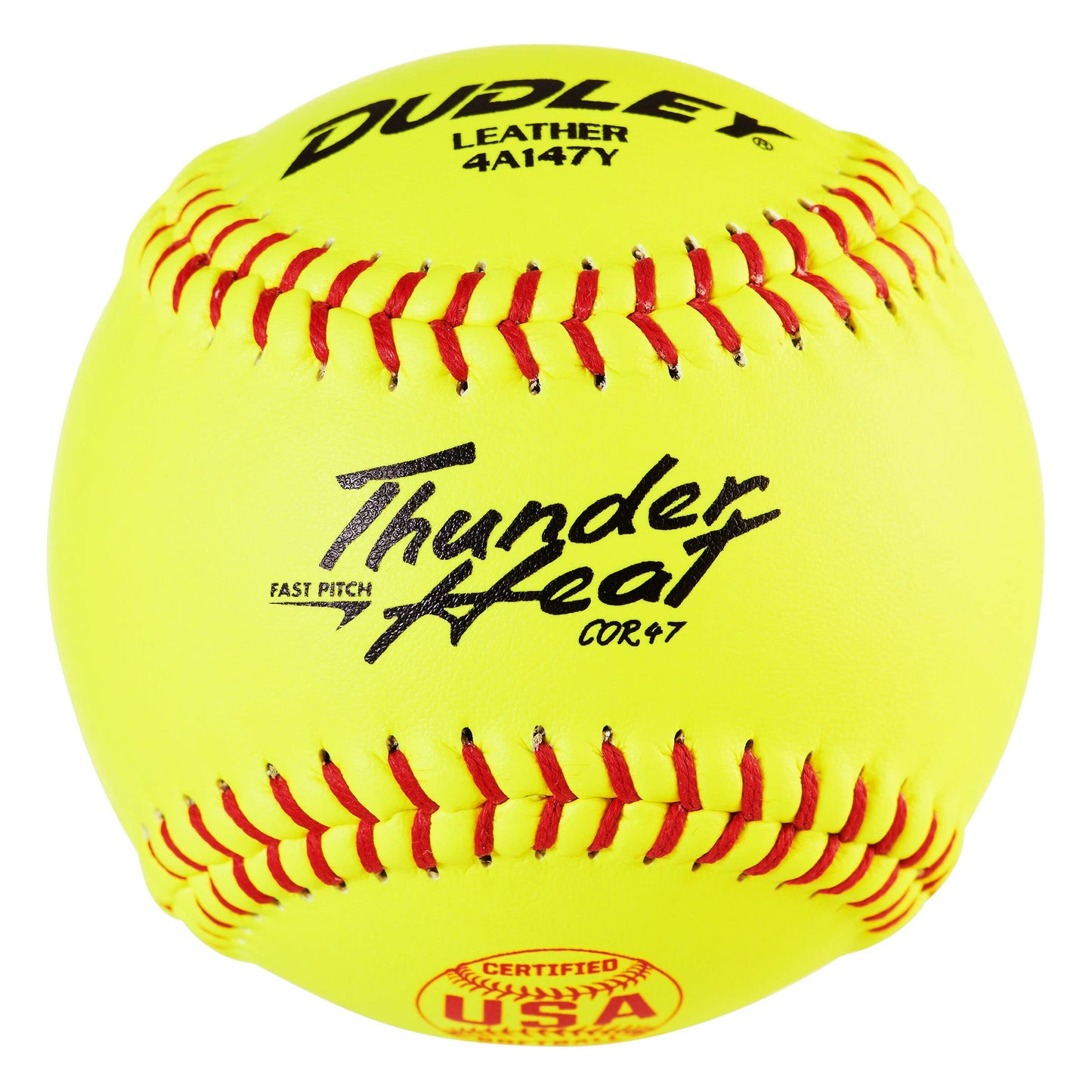 DUDLEY Fastpitch Softballs 12" Leather USA Softball Stamp- 1 Dozen - MCI SPORTS