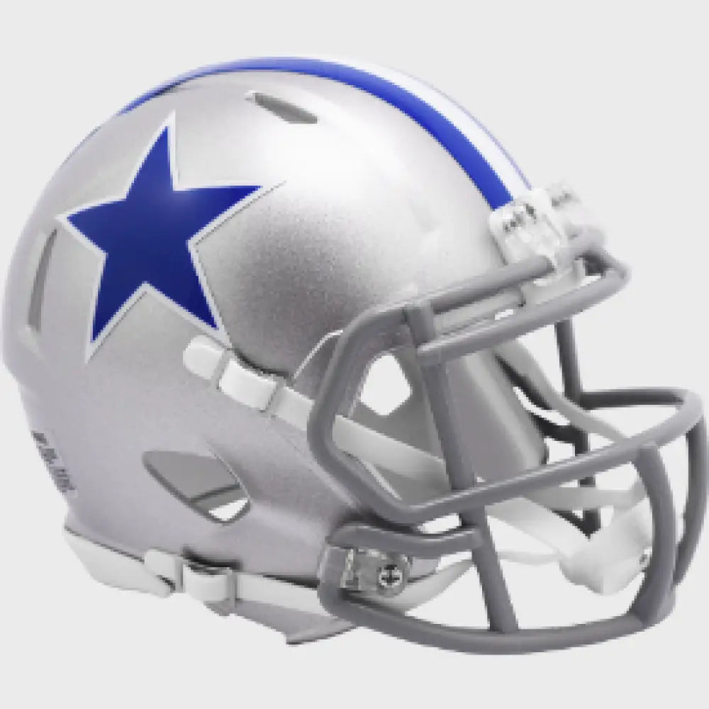 Dallas Cowboys 1964 to 1966 Riddell Mini Speed Throwback Helmet - NFL Break4Sports & Collectibles, LLC