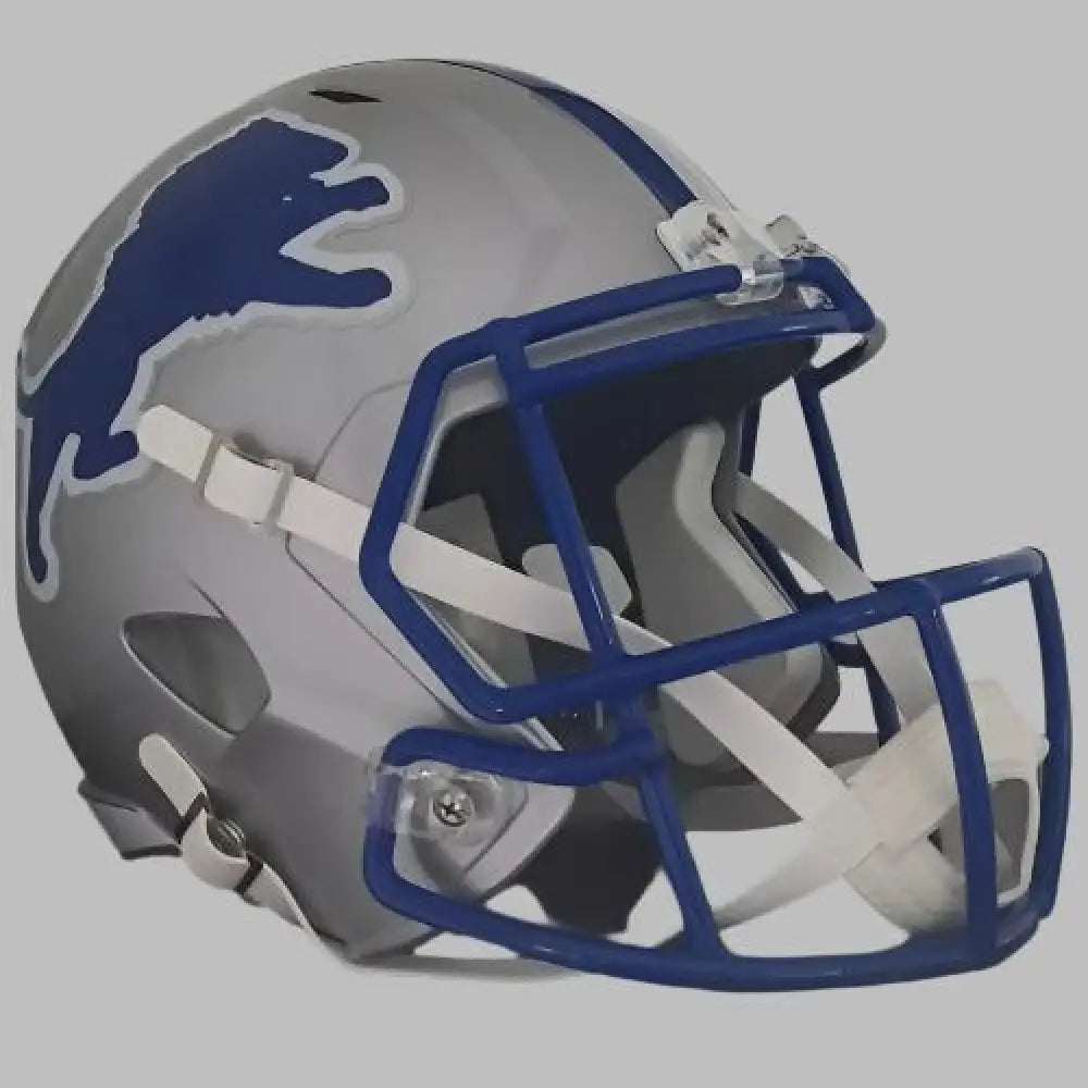 Detroit Lions Full Size 1983 to 2002 Speed Replica Throwback Football Helmet - NFL Break4Sports & Collectibles, LLC