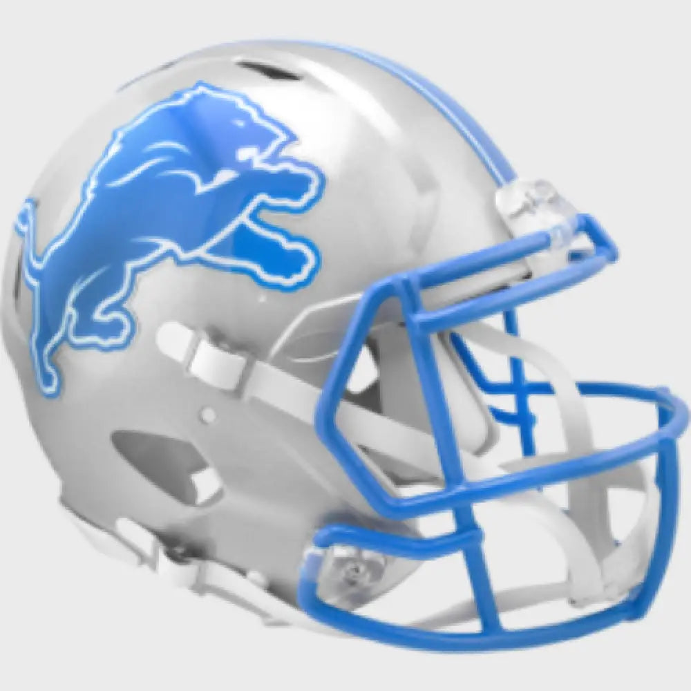 Detroit Lions Full Size Authentic Speed Football Helmet 2024 Primary - NFL Break4Sports & Collectibles, LLC