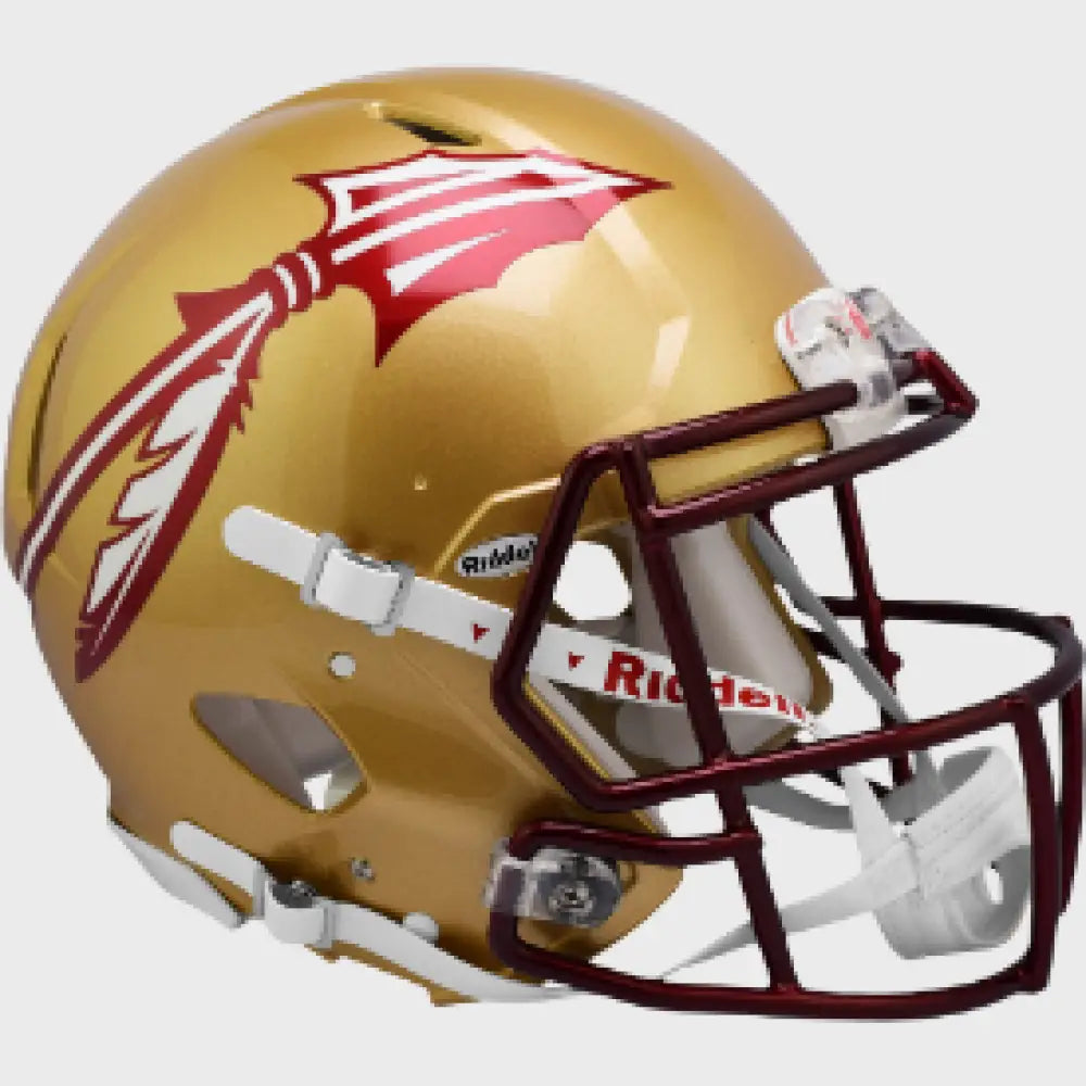 Florida State Seminoles Full Size Authentic Speed Football Helmet Metallic Paint - NCAA Break4Sports & Collectibles, LLC