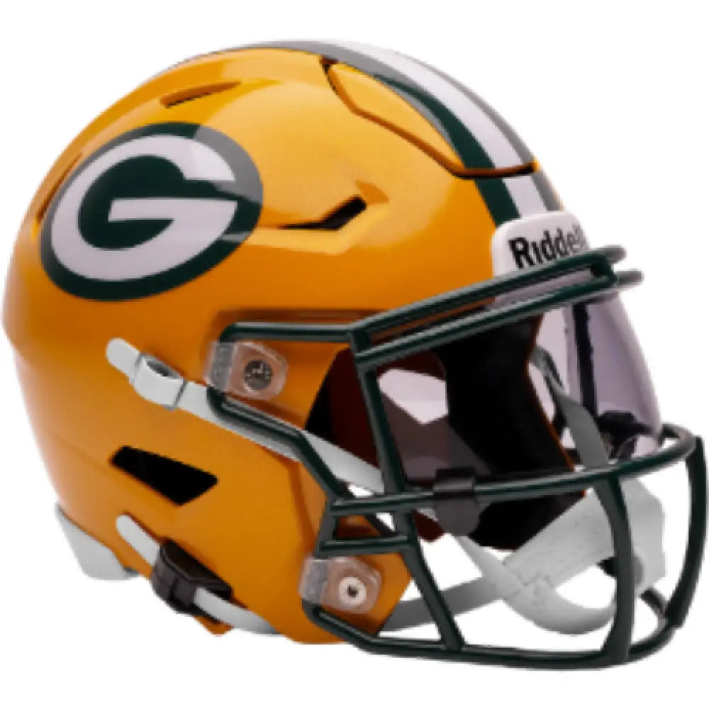 Green Bay Packers Mid Sized SpeedFlex Helmet - NFL Break4Sports & Collectibles, LLC