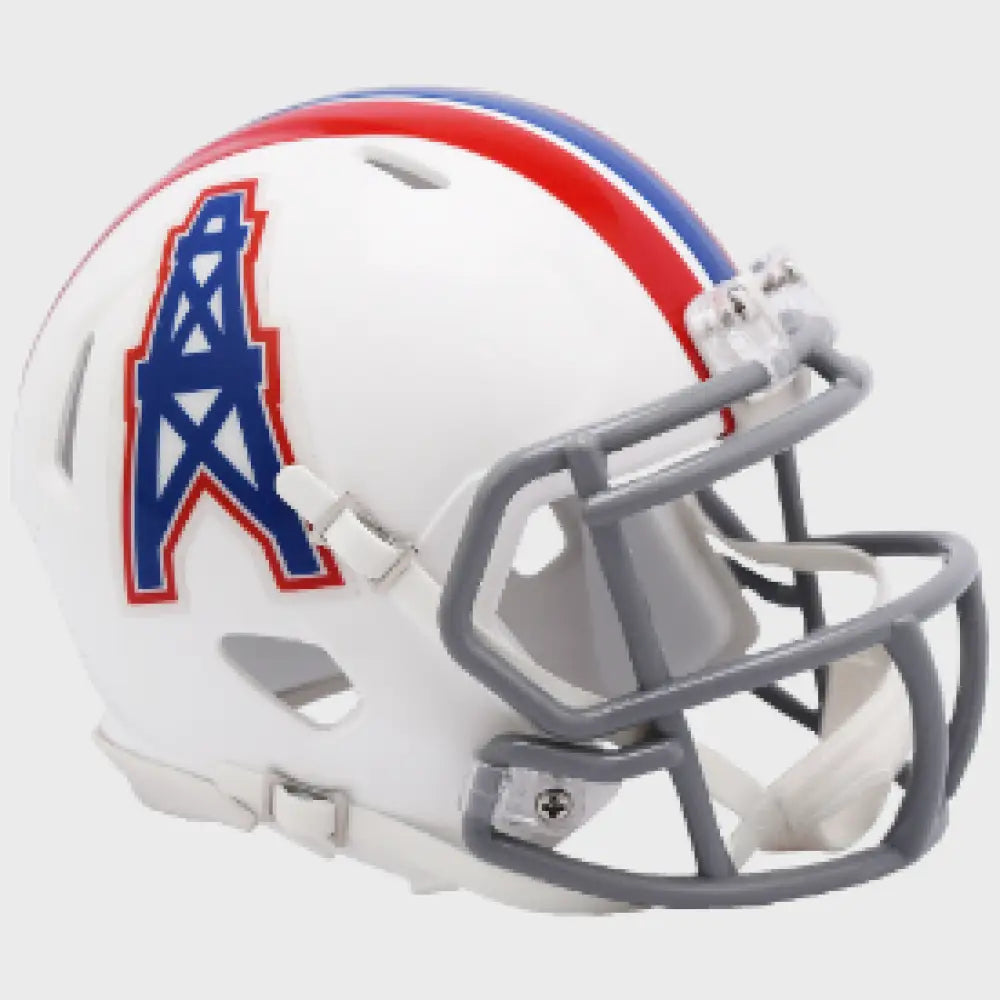 Houston Oilers 1975 to 1980 Riddell Mini Speed Throwback Helmet - NFL Break4Sports & Collectibles, LLC