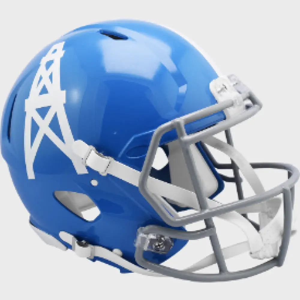 Houston Oilers Full Size Authentic 1960 to 1962 Speed Throwback Football Helmet - NFL Break4Sports & Collectibles, LLC