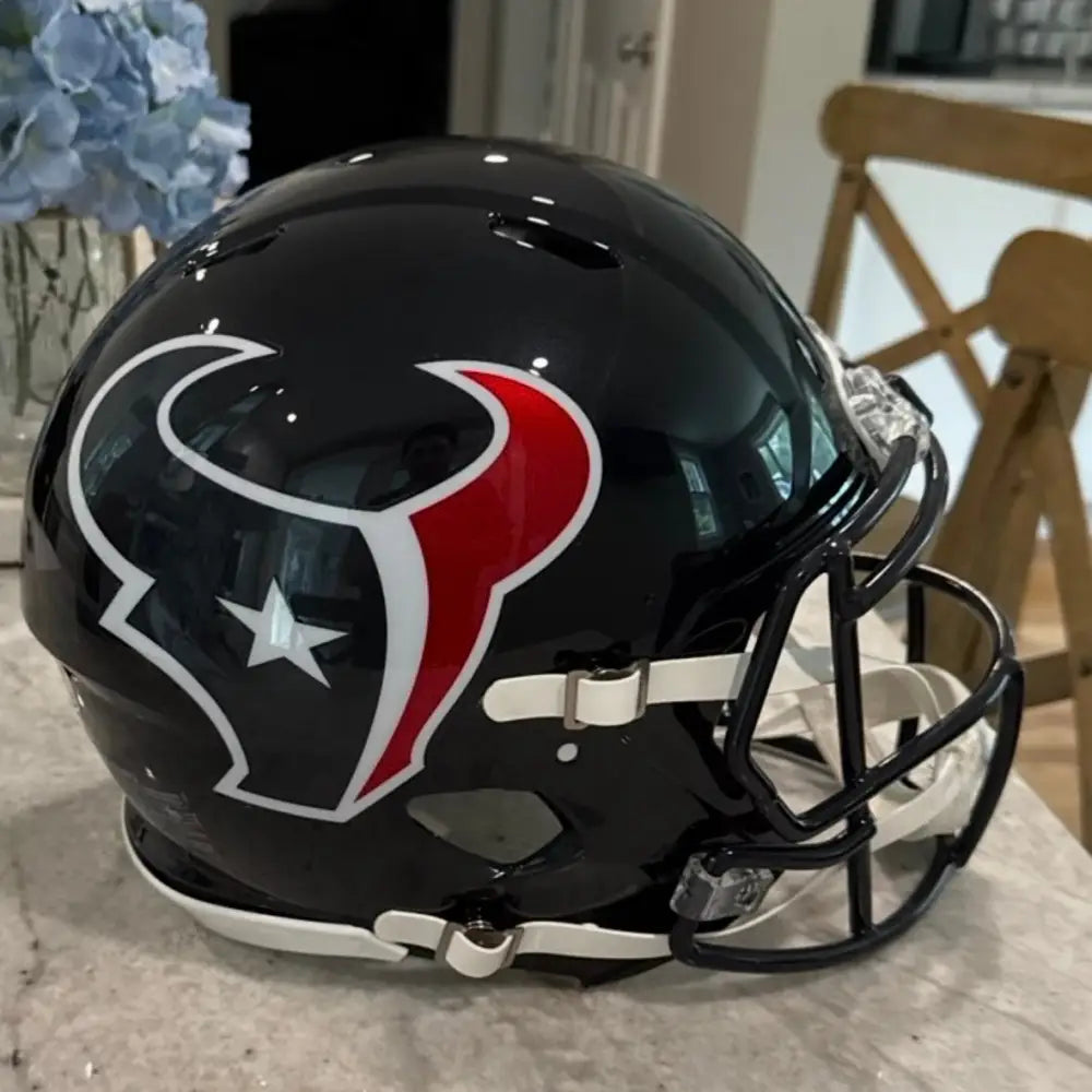 Houston Texans Full Size Speed Replica Football Helmet 2024 Primary - NFL Break4Sports & Collectibles, LLC