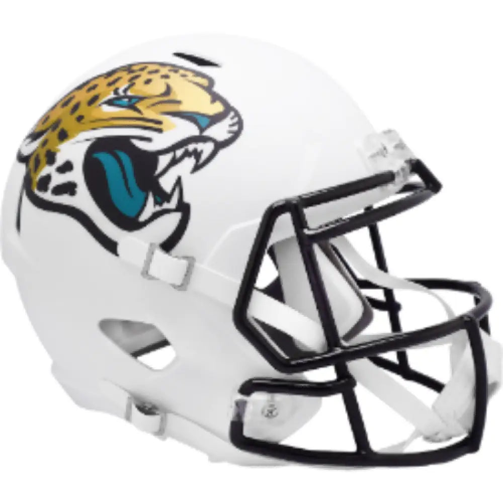 Jacksonville Jaguars Full Size Speed Replica Football Helmet 2024 On-Field Alternate - NFL Break4Sports & Collectibles, LLC