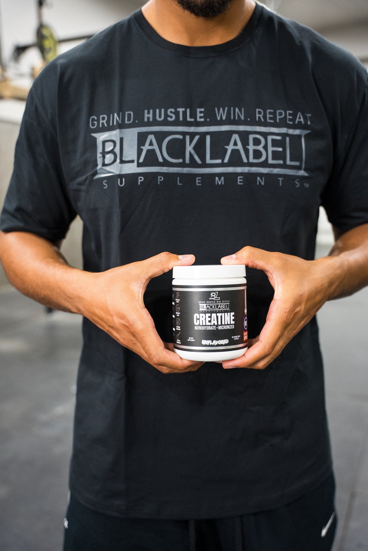 BLACKLABEL Black Logo T-Shirt BLACKLABEL Supplements