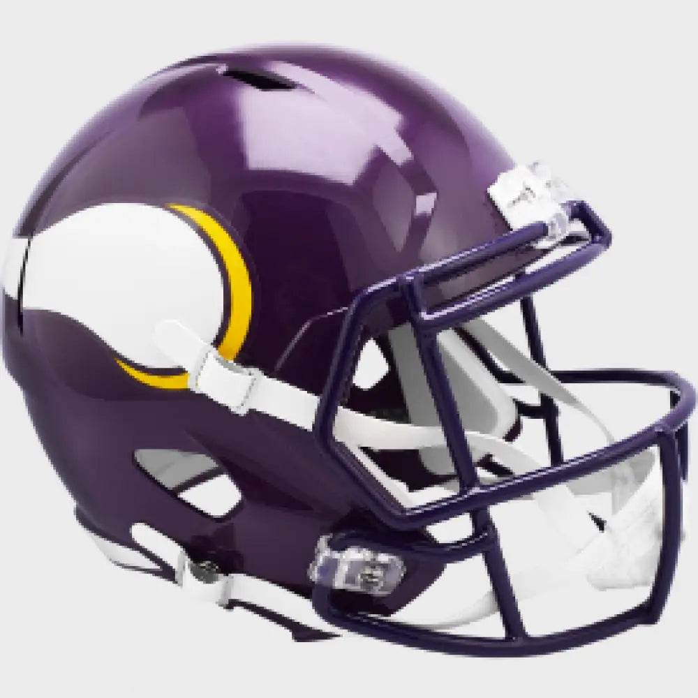 Minnesota Vikings Full Size 1983 to 2001 Speed Replica Throwback Helmet - NFL Break4Sports & Collectibles, LLC