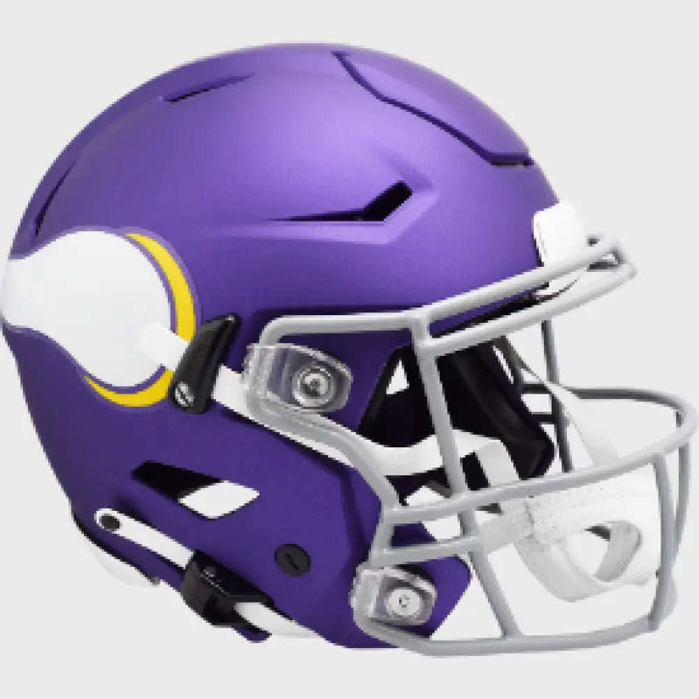 Minnesota Vikings Full Size Authentic SpeedFlex Football Helmet Tribute - NFL Break4Sports & Collectibles, LLC