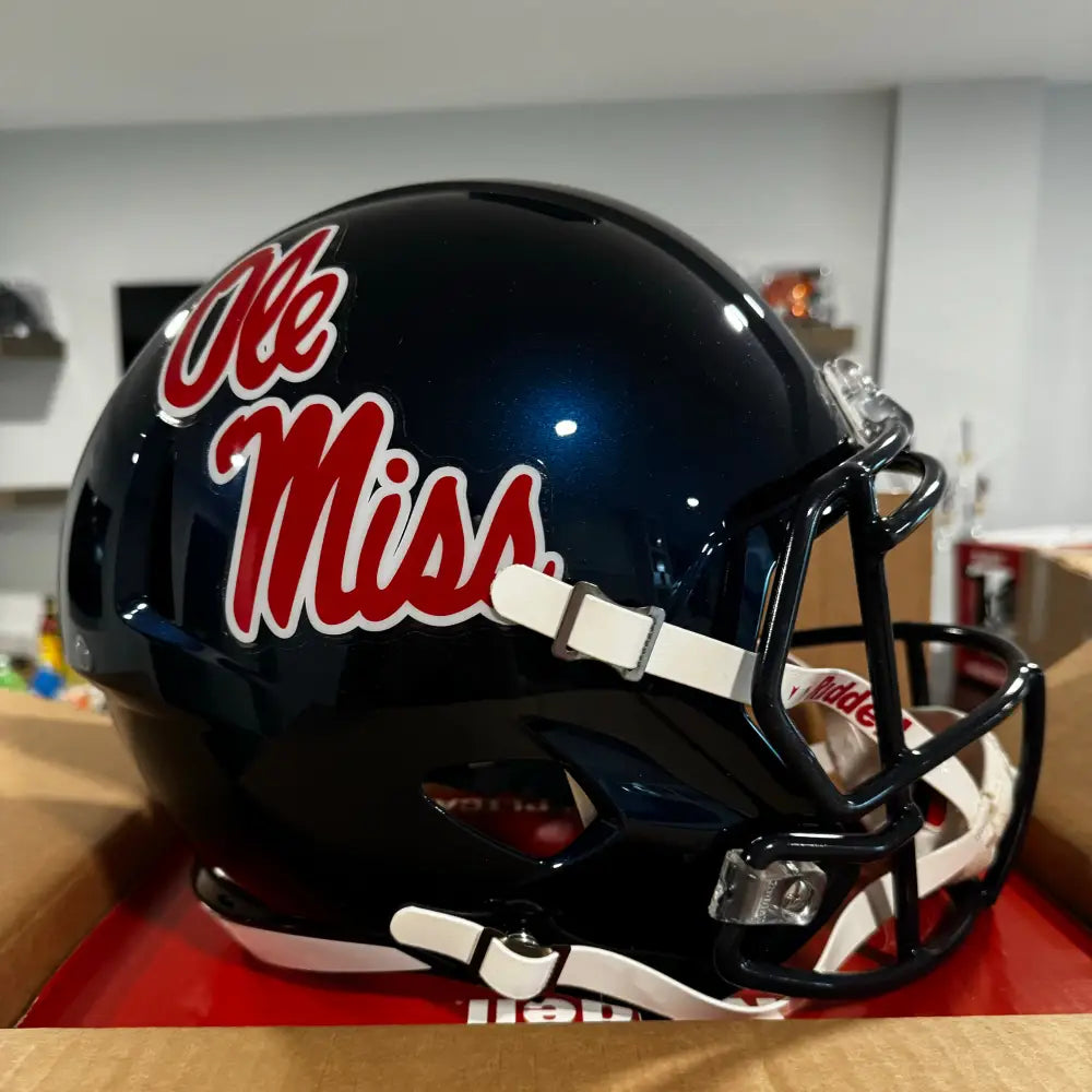 Mississippi (Ole Miss) Rebels Full Size Speed Replica Football Helmet - NCAA Break4Sports & Collectibles, LLC