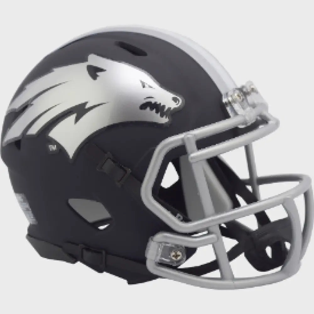 Nevada Wolfpack NCAA Mini Speed Football Helmet Matte Navy - NCAA Break4Sports & Collectibles, LLC