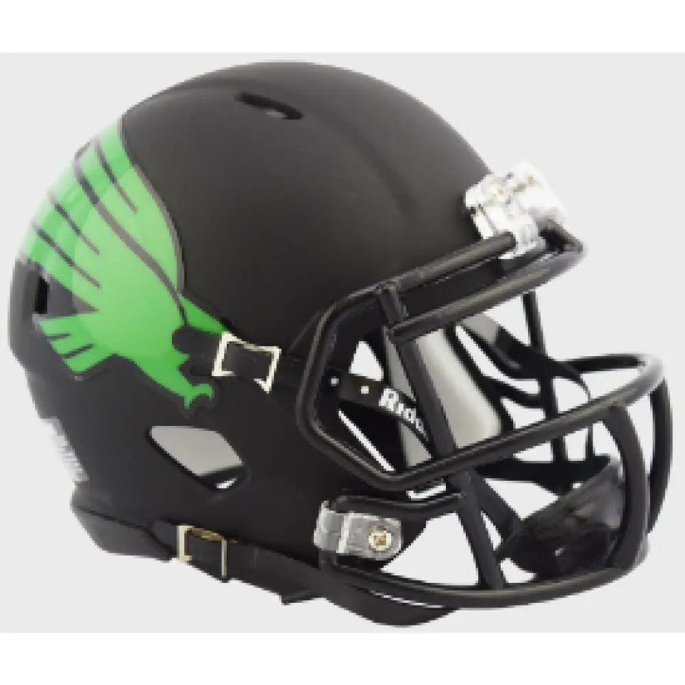 North Texas Mean Green NCAA Mini Speed Football Helmet - NCAA Break4Sports & Collectibles, LLC