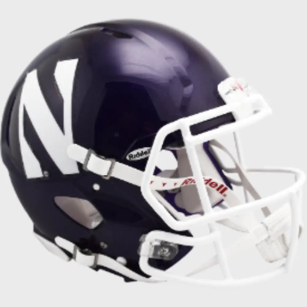Northwestern Wildcats Full Size Speed Authentic Football Helmet - NCAA Break4Sports & Collectibles, LLC