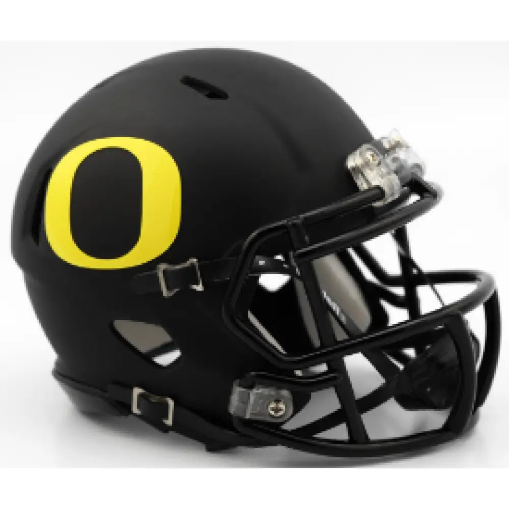 Oregon Ducks NCAA Mini Speed Football Helmet Matte Black - NCAA Break4Sports & Collectibles, LLC