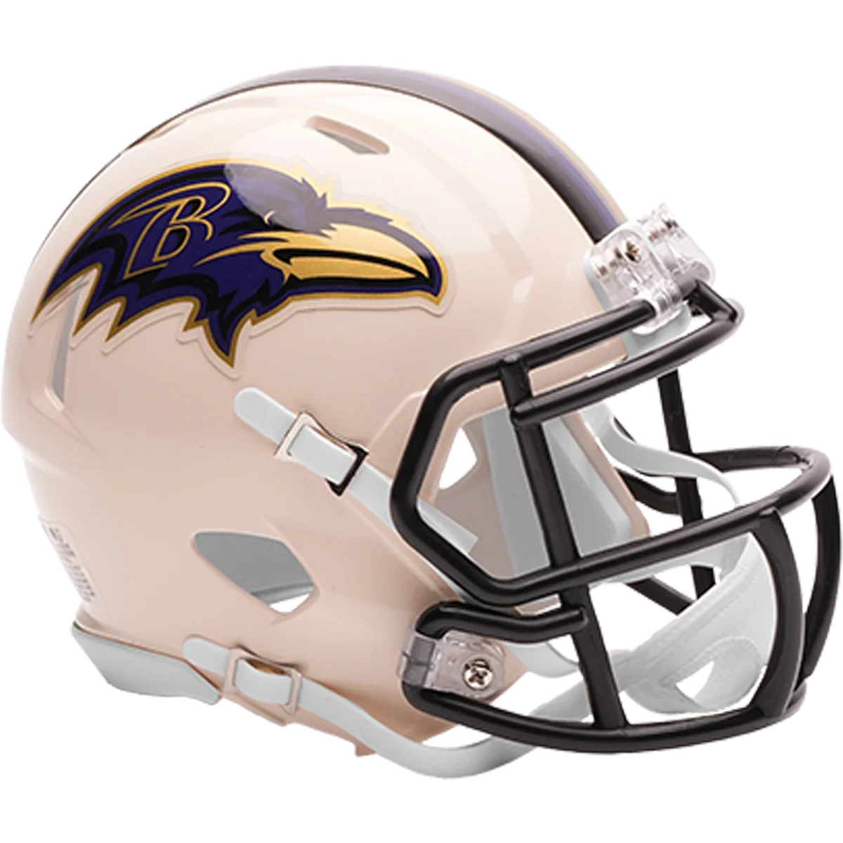 Baltimore Ravens Speed Mini Football Helmet RETRO - NFL Break4Sports & Collectibles, LLC