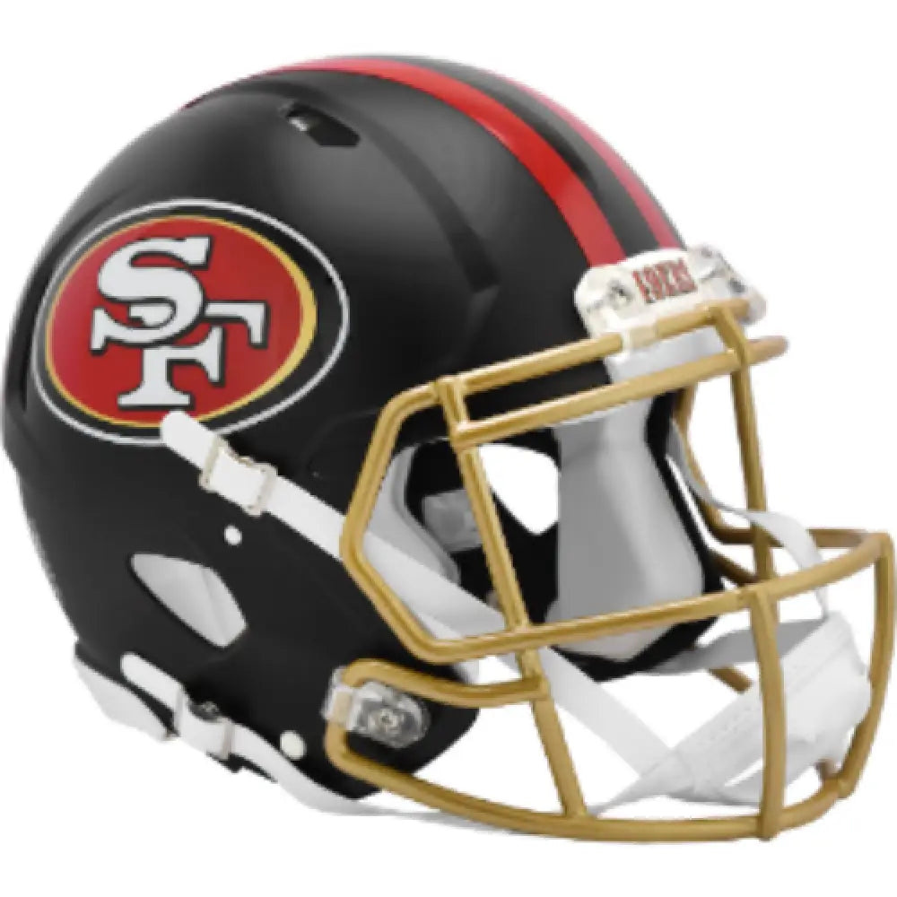 San Francisco 49ers Full Size Authentic Speed Football Helmet 2025 Rivalries - NFL Break4Sports & Collectibles, LLC