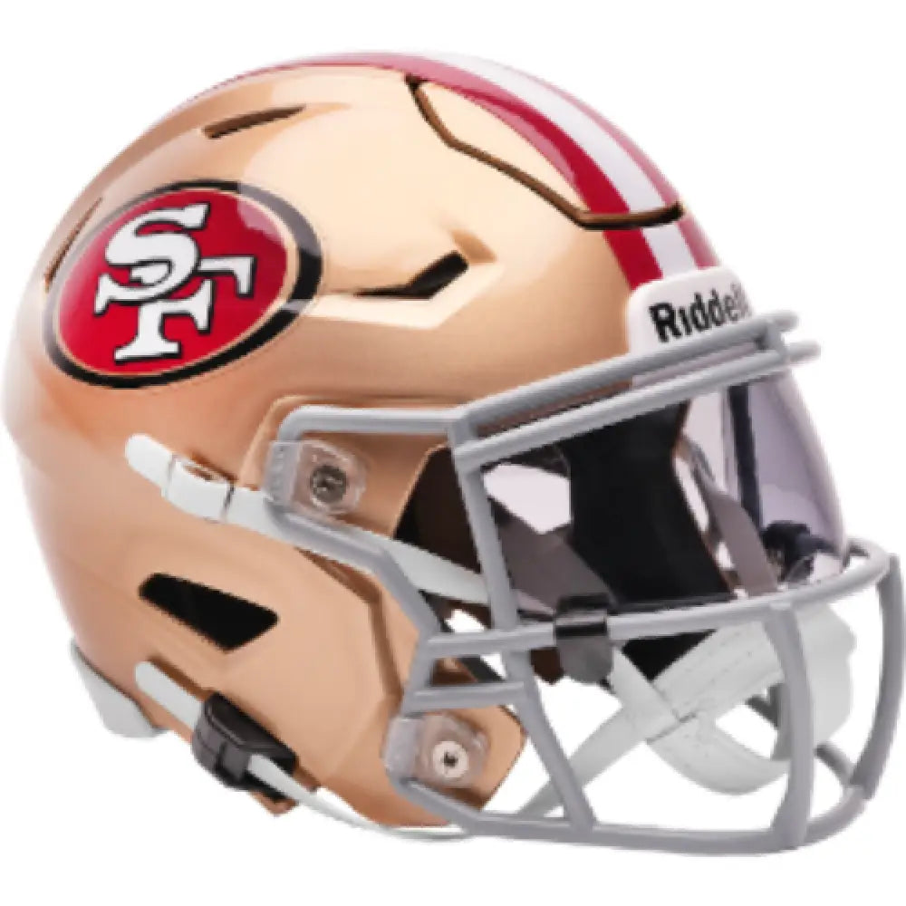 San Francisco 49ers Mid Size SpeedFlex Helmet - NFL Break4Sports & Collectibles, LLC