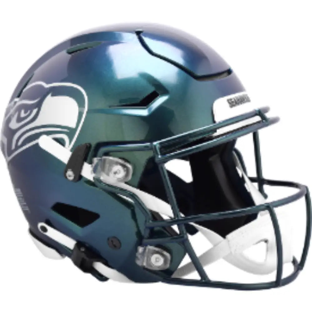 Seattle Seahawks Full Size Authentic SpeedFlex Football Helmet 2025 Rivalries - NFL Break4Sports & Collectibles, LLC