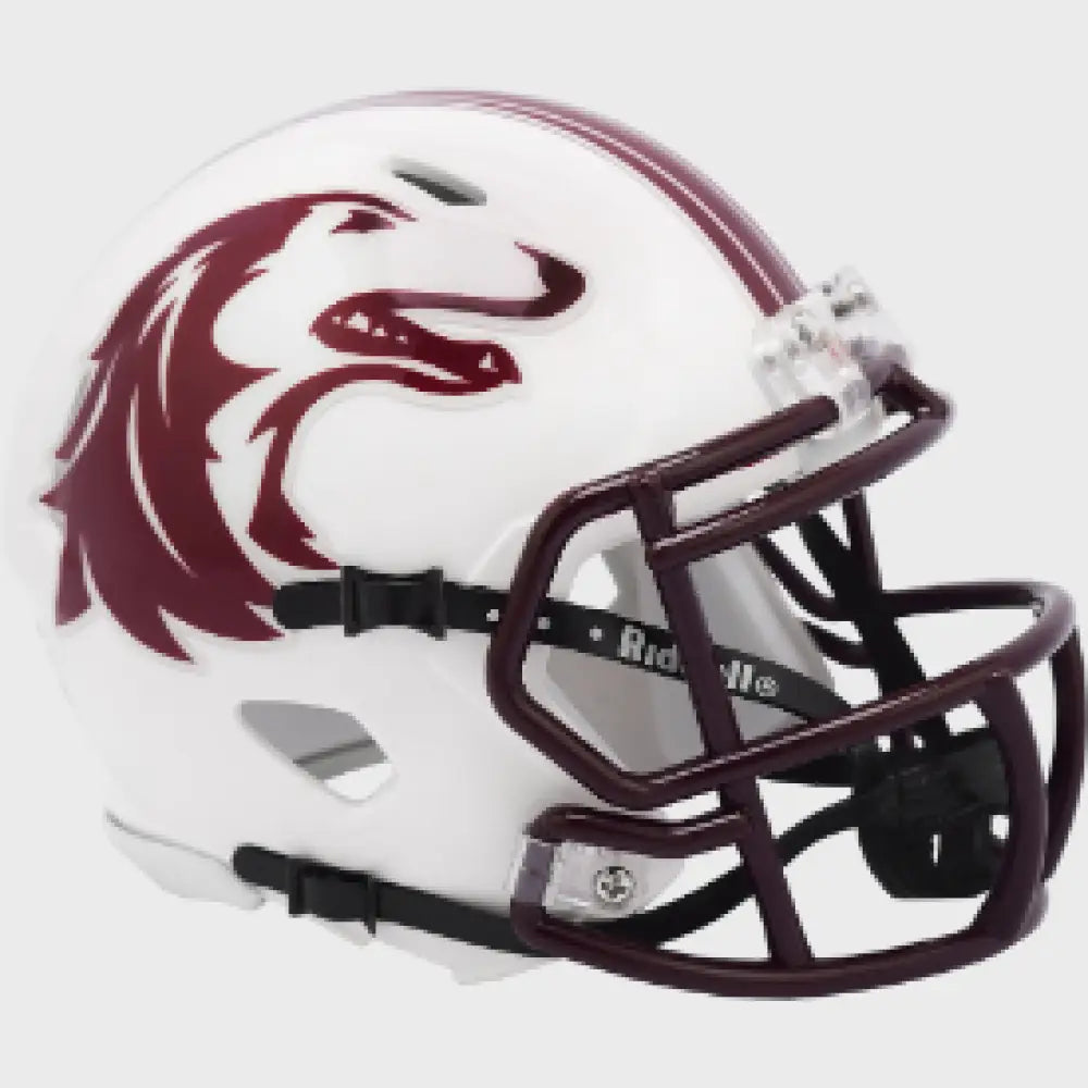Southern Illinois Salukis NCAA Mini Speed Football Helmet - NCAA Break4Sports & Collectibles, LLC