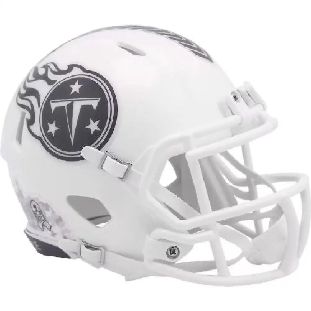 Tennessee Titans NFL Mini Speed Football Helmet SALUTE TO SERVICE 3 Break4Sports & Collectibles, LLC