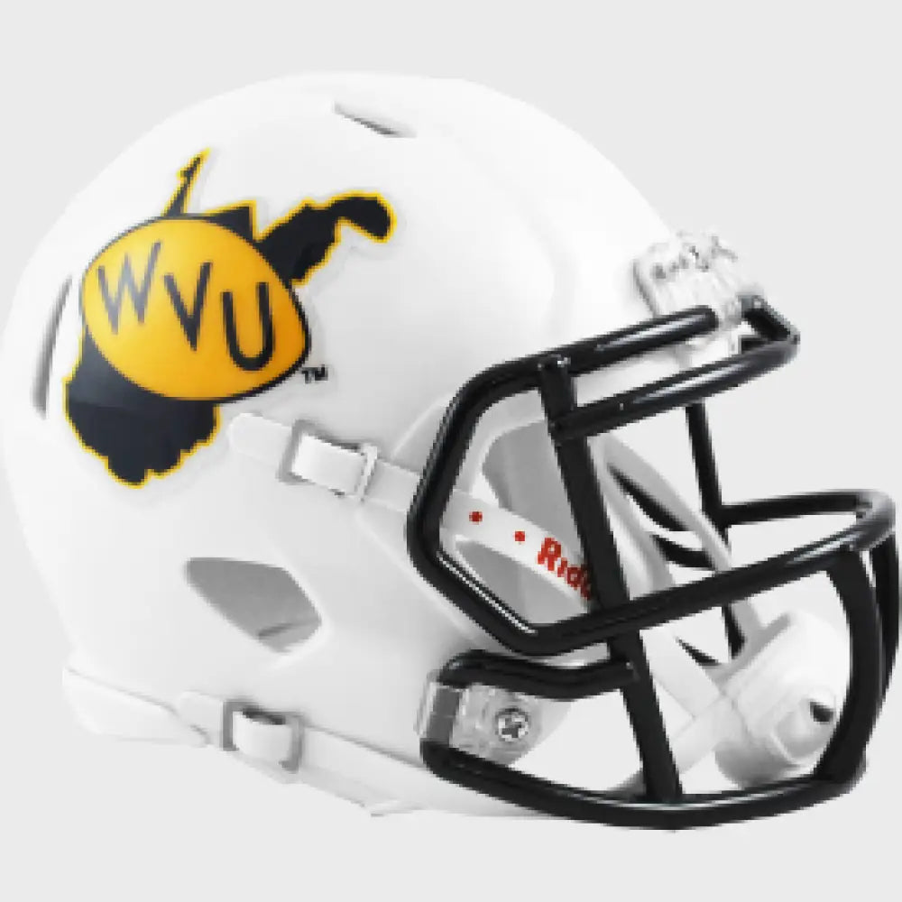 West Virginia Mountaineers NCAA Mini Speed Football Helmet 2013 Season NCAA Break4Sports & Collectibles, LLC
