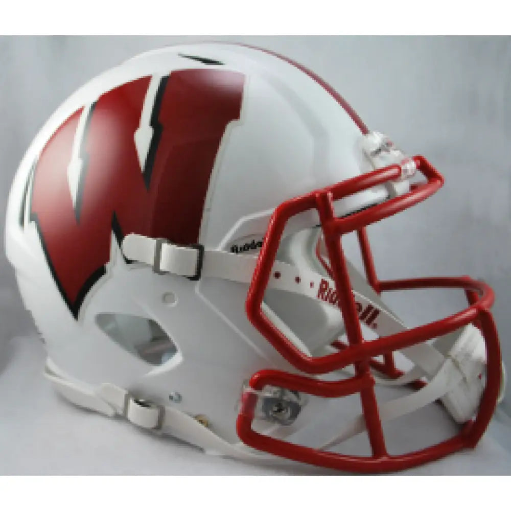 Wisconsin Badgers Full Size Authentic Speed Football Helmet- NCAA Break4Sports & Collectibles, LLC