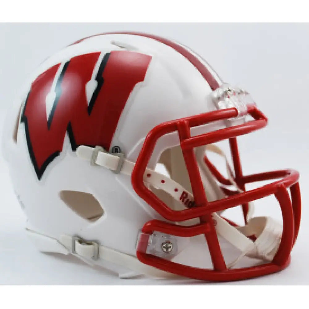 Wisconsin Badgers NCAA Mini Speed Football Helmet- NCAA Break4Sports & Collectibles, LLC