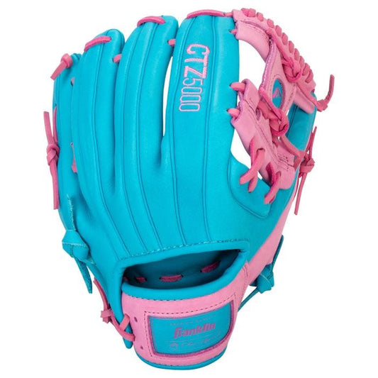 Franklin CTZ5000 11.5" Infield Baseball Glove - Blue & Pink Peligro Sports