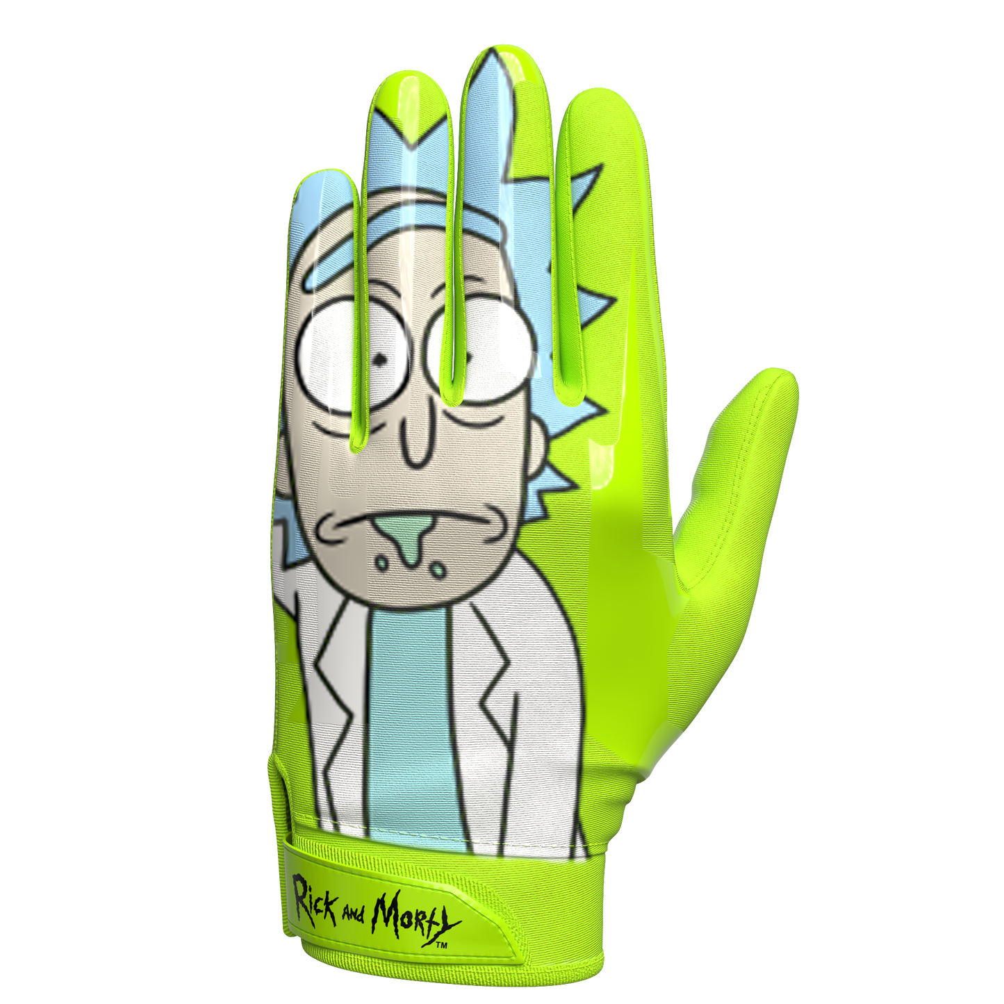 Phenom Elite Rick and Morty Football Gloves - VPS1 Phenom Elite Brand