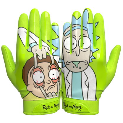 Phenom Elite Rick and Morty Football Gloves - VPS1 Phenom Elite Brand
