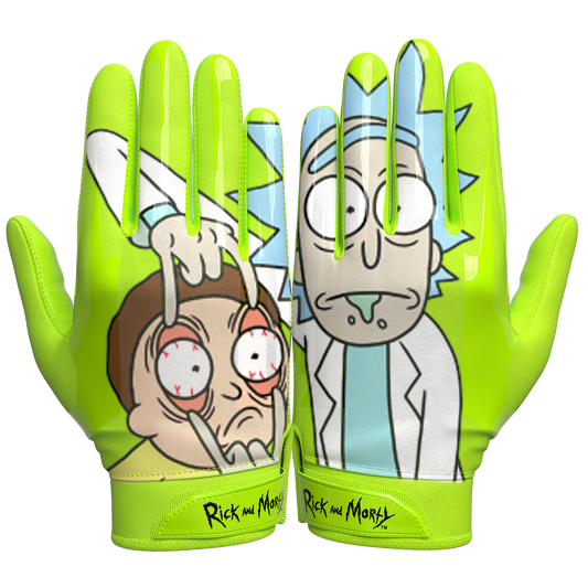 Phenom Elite Rick and Morty Football Gloves - VPS1 Phenom Elite Brand