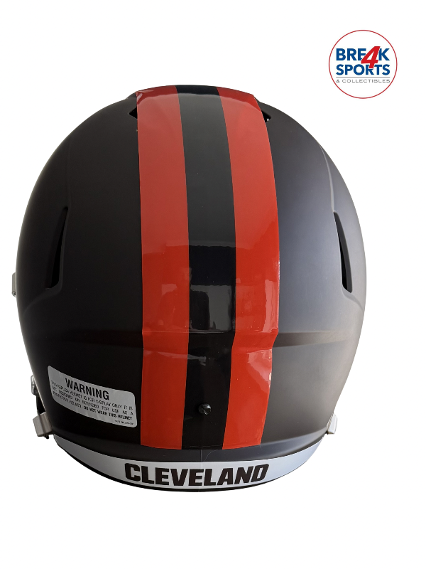 Cleveland Browns Full Size Speed Replica Football Helmet 2025 Alternate On-Field - NFL Break4Sports & Collectibles, LLC