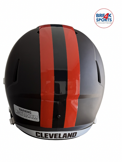 Cleveland Browns Full Size Speed Replica Football Helmet 2025 Alternate On-Field - NFL Break4Sports & Collectibles, LLC