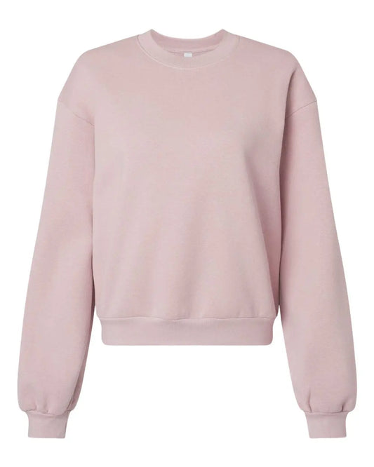 American Apparel Ladies ReFlex Crewneck (Blush Pink) American Apparel