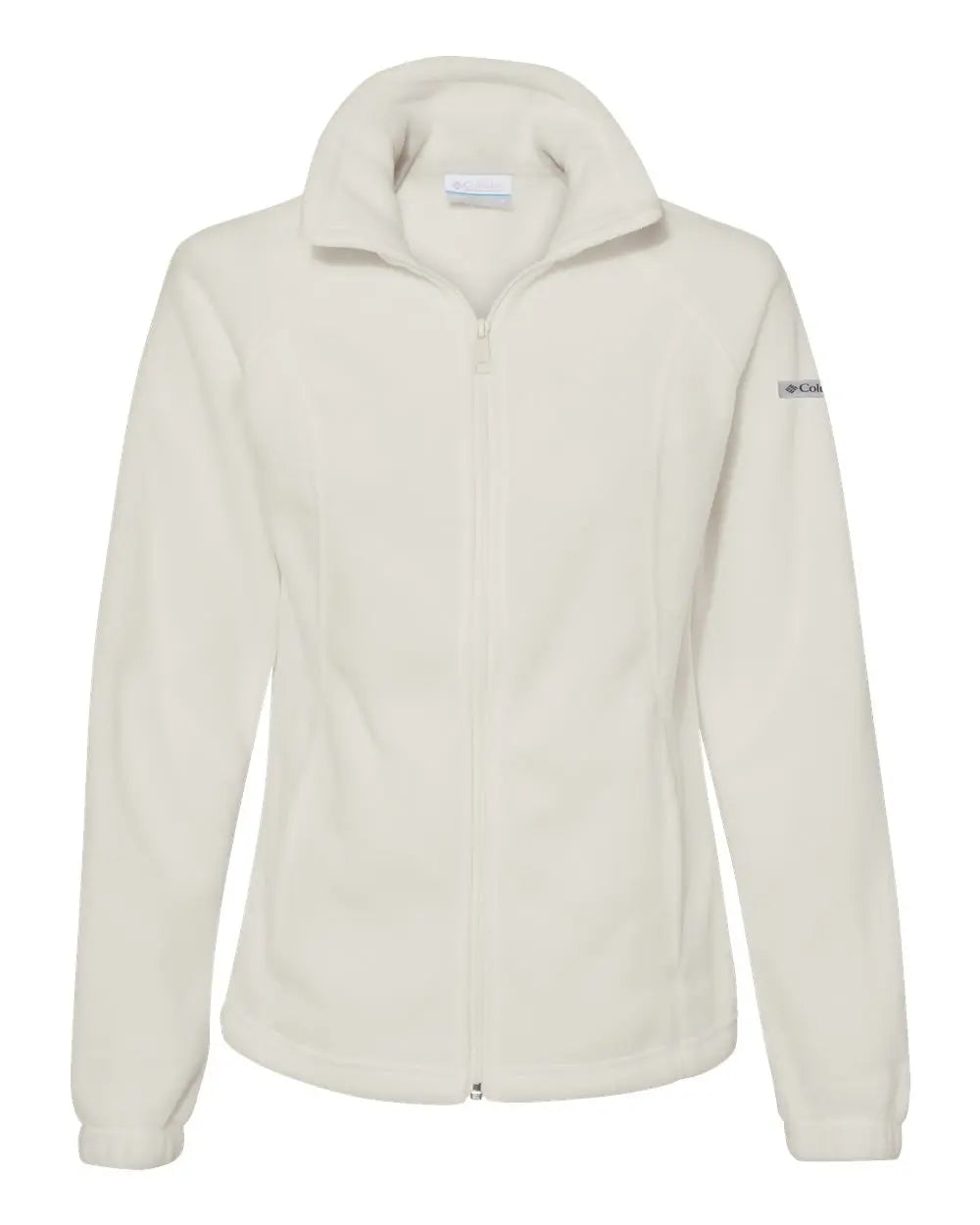 Columbia Ladies Benton Springs Full Zip Fleece Jacket Chalk Color Columbia