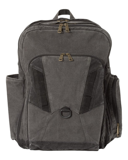 DRI Duck Heavy Duty Traveler Canvas Backpack Charcoal - MCI SPORTS
