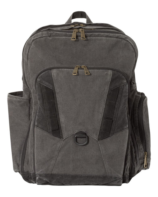 DRI Duck Heavy Duty Traveler Canvas Backpack Charcoal - MCI SPORTS