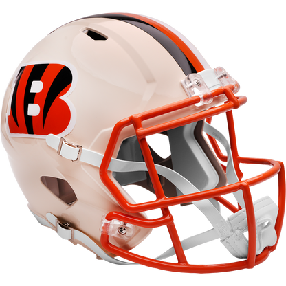 Cincinnati Bengals Full Size Speed Replica Football Helmet RETRO - NFL Break4Sports & Collectibles, LLC