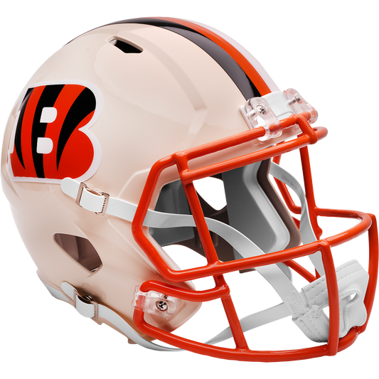 Cincinnati Bengals Full Size Speed Replica Football Helmet RETRO - NFL Break4Sports & Collectibles, LLC