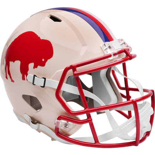 Buffalo Bills Full Size Speed Replica Football Helmet RETRO - NFL Break4Sports & Collectibles, LLC