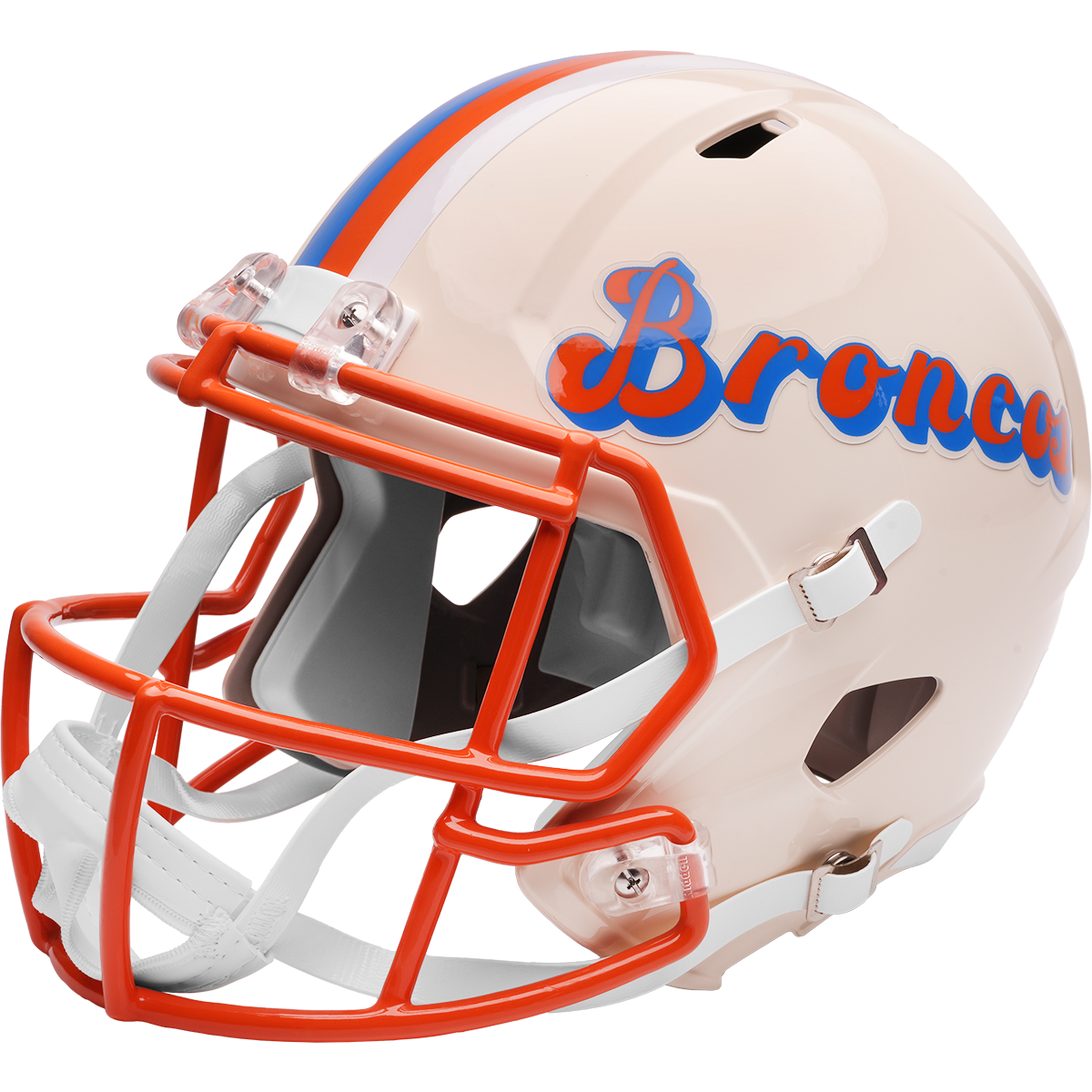 Denver Broncos Full Size Speed Replica Football Helmet RETRO - NFL Break4Sports & Collectibles, LLC