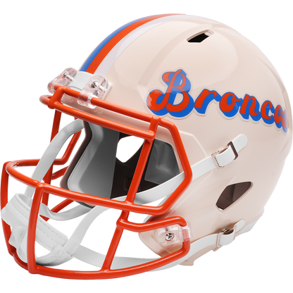 Denver Broncos Full Size Speed Replica Football Helmet RETRO - NFL Break4Sports & Collectibles, LLC