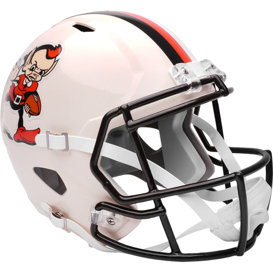 Cleveland Browns Full Size Speed Replica Football Helmet RETRO - NFL Break4Sports & Collectibles, LLC