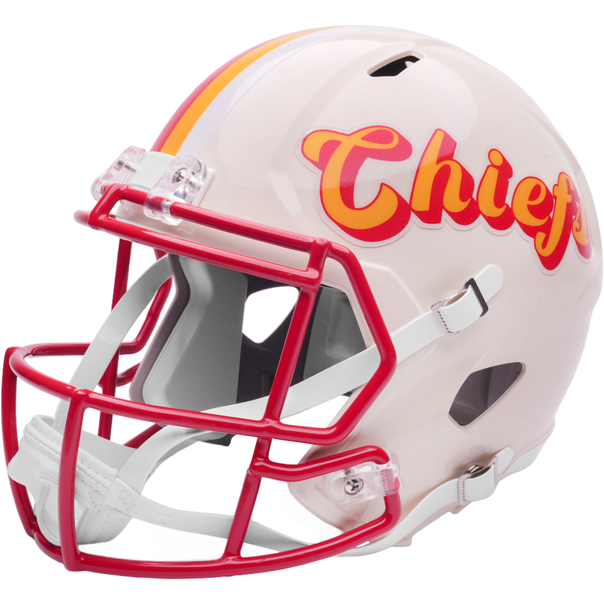 Kansas City Chiefs Full Size Speed Replica Football Helmet RETRO - NFL Break4Sports & Collectibles, LLC