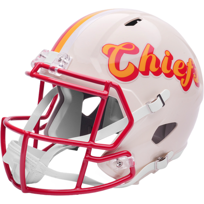 Kansas City Chiefs Full Size Speed Replica Football Helmet RETRO - NFL Break4Sports & Collectibles, LLC